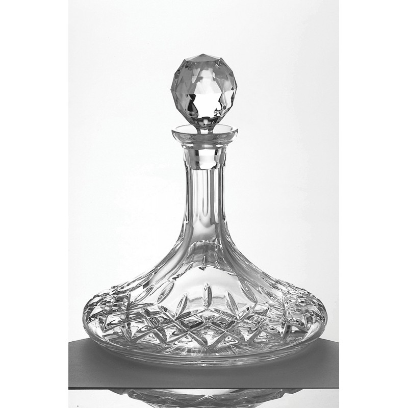 Longford Ship's Decanter - Galway Crystal
