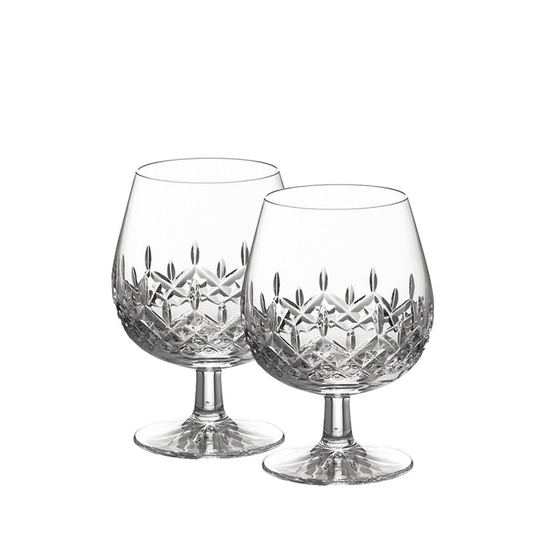 Irish Brandy Glasses - Galway Crystal - Longford