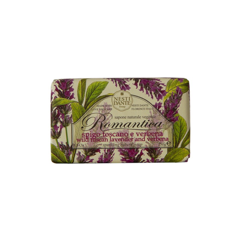 Romantica Wild Tuscan Lavender & Verbena Soap by Nesti Dante