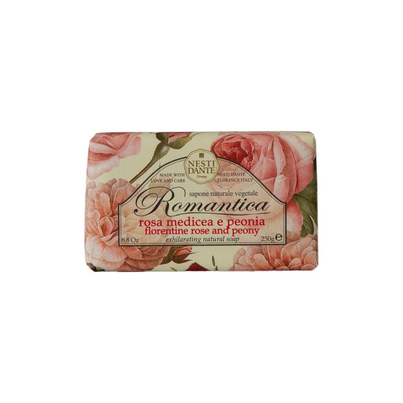 Romantica Florentine Rose and Peony Soap by Nesti Dante
