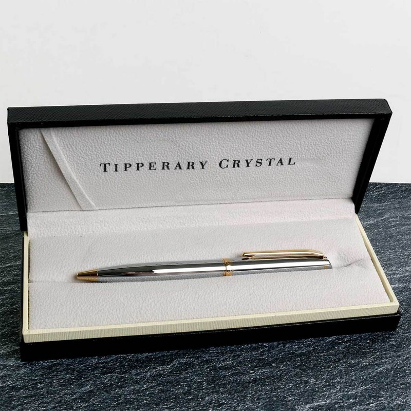 Oscar Wilde Gold Pen - Tipperary Crystal