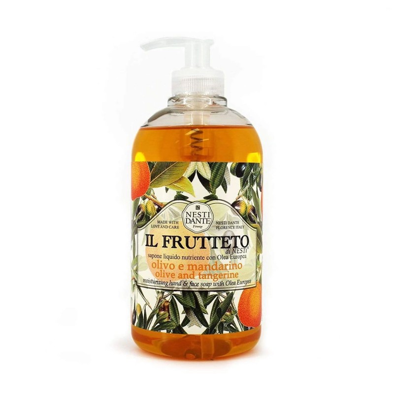 Il Frutteto Olive Oil & Tangerine Liquid Soap by Nesti Dante