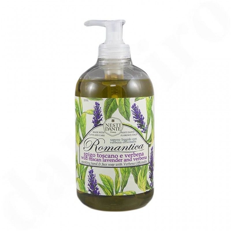 Romantica Wild Tuscan Lavender & Verbena LIquid Soap by Nesti Dante