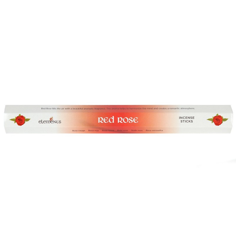 Elements Red Rose Incense Sticks  (20)