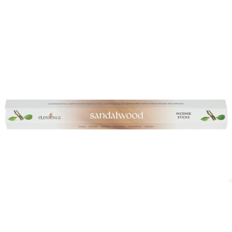 Elements Sandalwood Incense Sticks  (20)