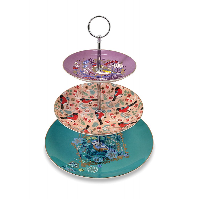 Birdy Cake Stand - Tipperary Crystal