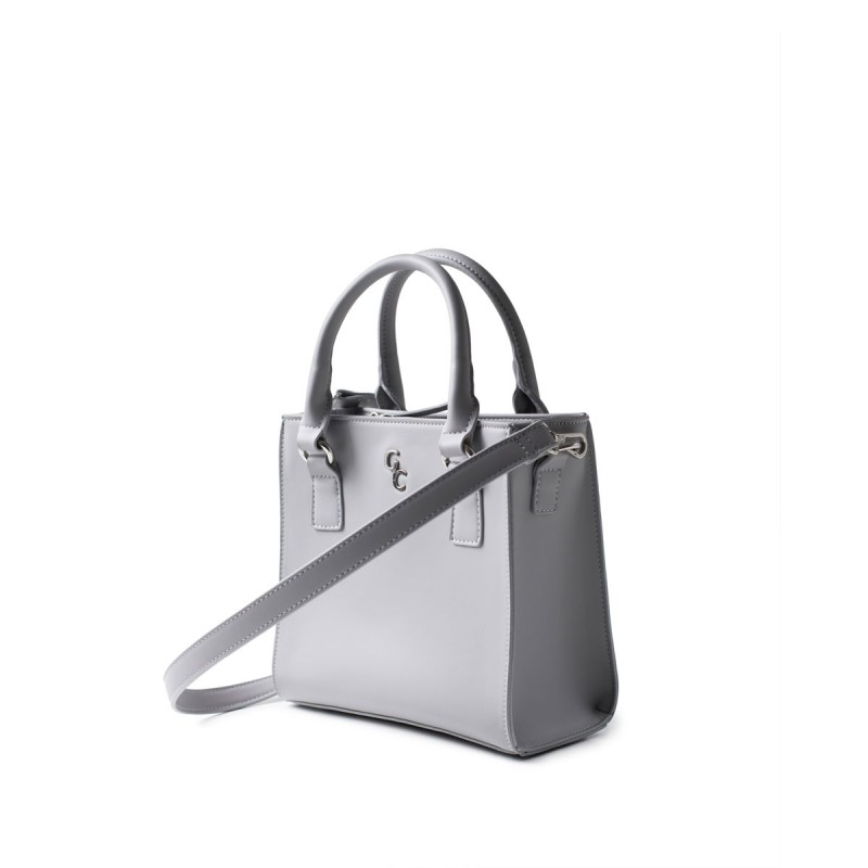 Grey Shoulder Bag - Galway Crystal