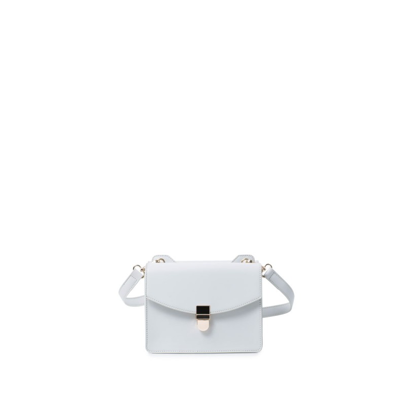 Cloud Grey Cross Body Double Sided Bag - Galway Crystal