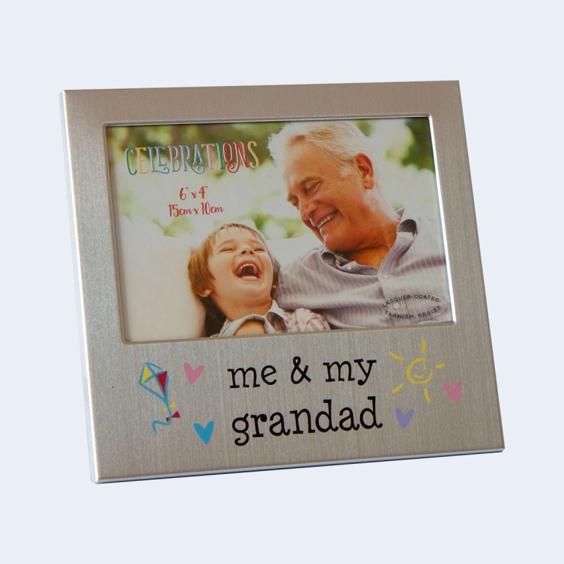Me & My Grandad Photo Frame 15cm x 10 cm (6" x 4")
