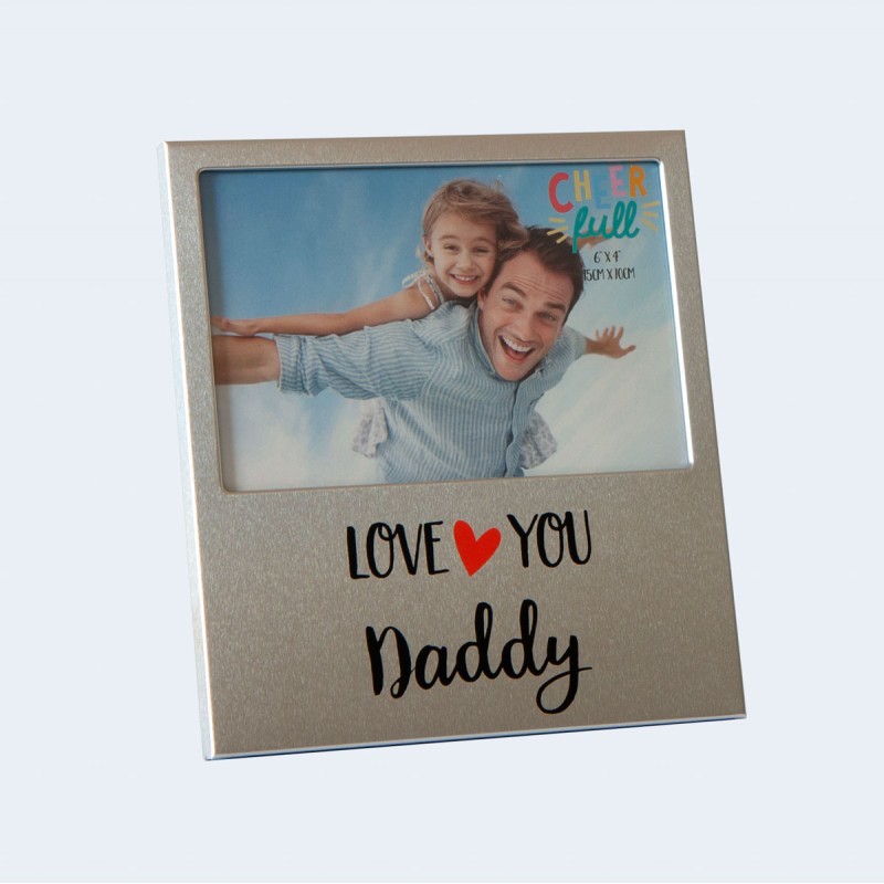 Love You Daddy Photo Frame 15cm x 10 cm (6" x 4")