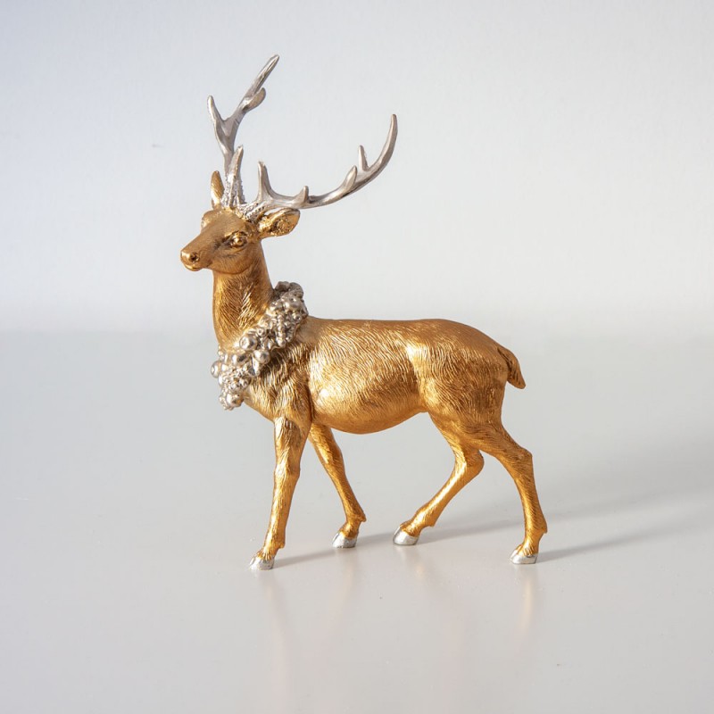 Gold Reindeer - Cherished Moments Gold Reindeer - Cherished Moments