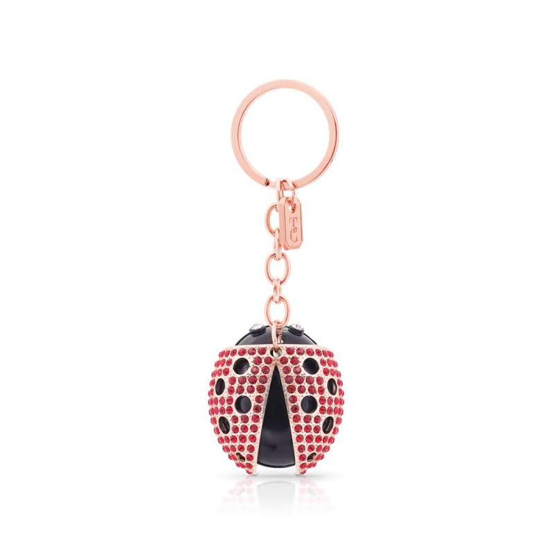 Ladybird Keyring - Tipperary Crystal