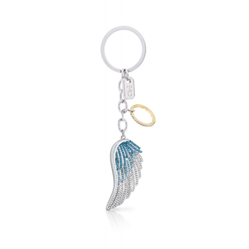 Angel Wing Keyring - Tipperary Crystal