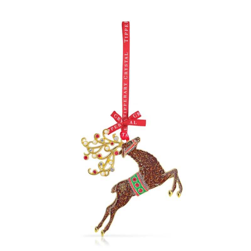 Sparkle Christmas Reindeer Decoration - Tipperary
