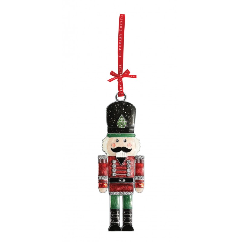 Sparkle Nutcracker Soldier Christmas Decoration - Tipperary