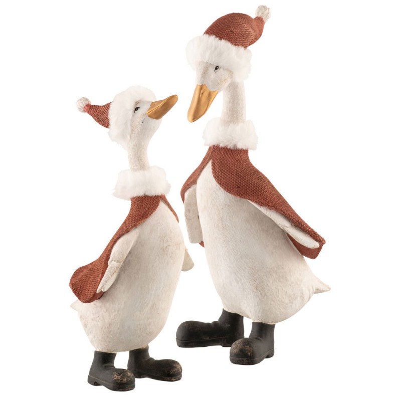 Christmas Geese Pair - Aynsley