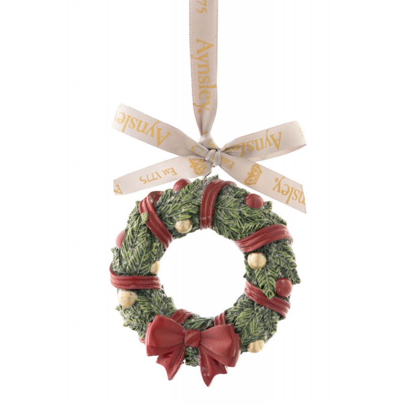 Christmas Wreath Hanging Ornament - Aynsley