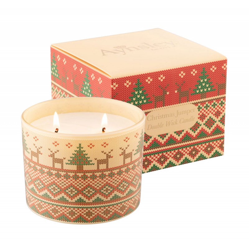 Aynsley Christmas Jumper Candle (Magic of Christmas)