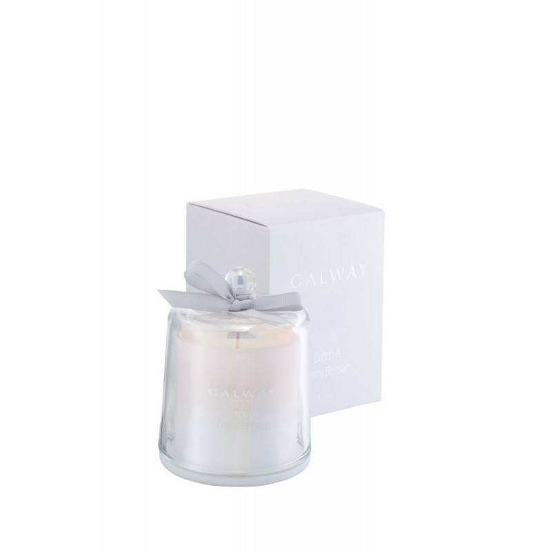 Cotton & Cherry Blossom Scented Candle