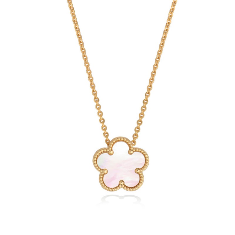 Le Fleur Collection Mop Pendant Yellow Gold