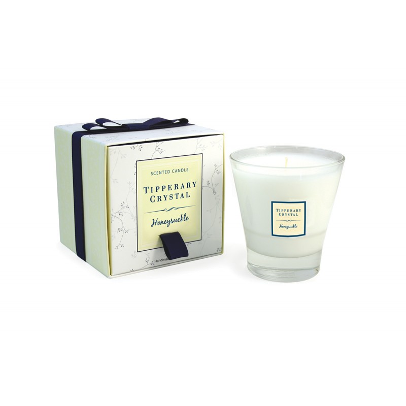 Honeysuckle Tipperary Crystal Candle