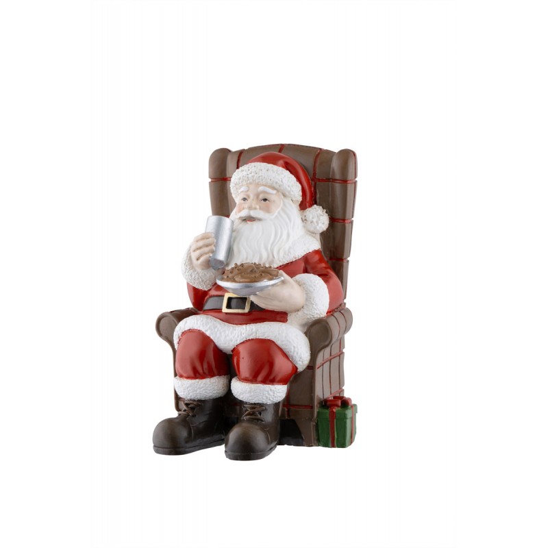 Santa Milk & Cookies Figurine - Aynsley