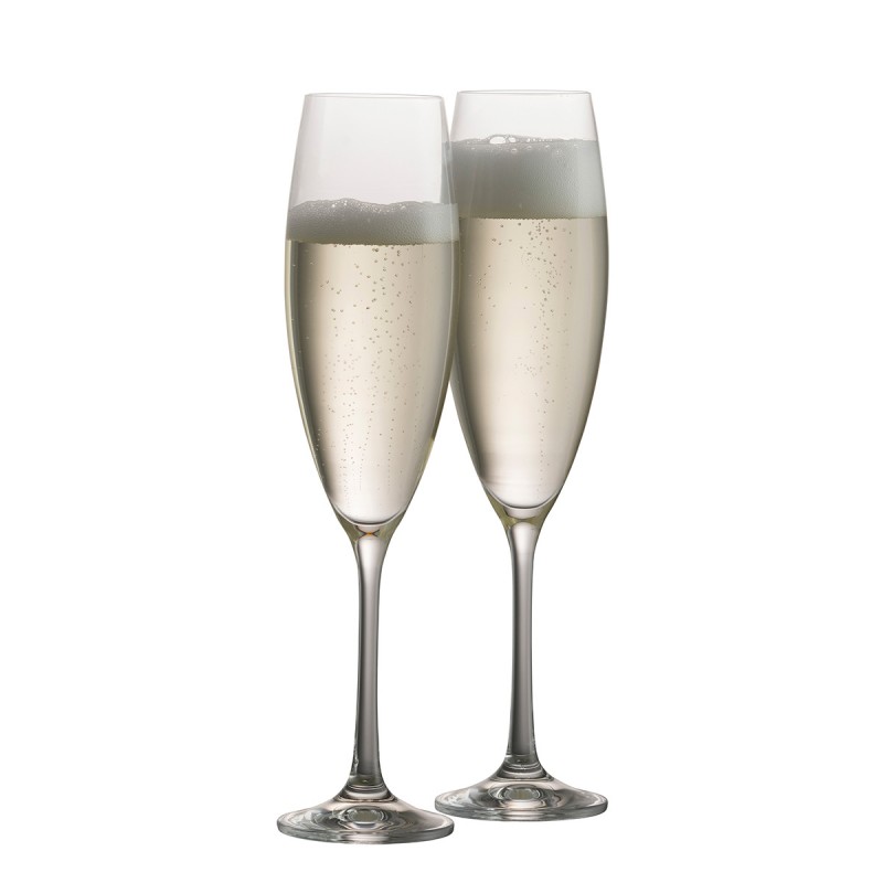 Elegance Champagne/Prosecco Pair - Galway Crystal
