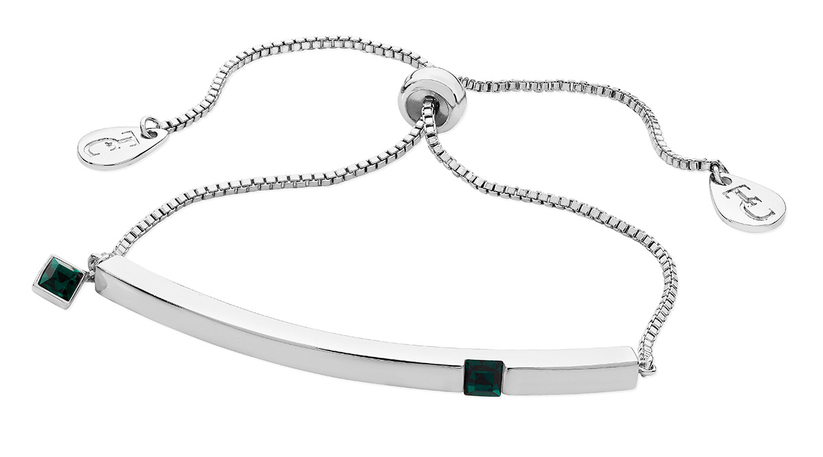 Emerald Crystal Bracelet - May